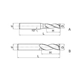 Solid carbide milling End mill long cutting edge General machining of Al and Al alloys AL-3EL - Makotools Industrial Supply Tools for Metal Cutting
